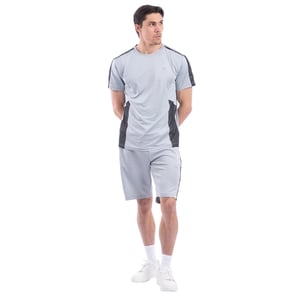 D Rock Mens Summer Outfit 2 Piece Set, Shorts and T Shirt Set