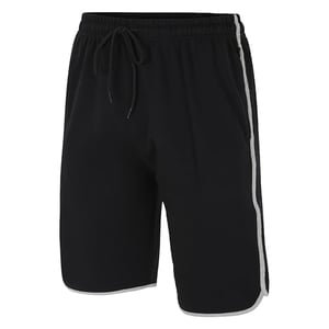 Kam Mens Shorts with Side Stripe Cotton Blend Gym