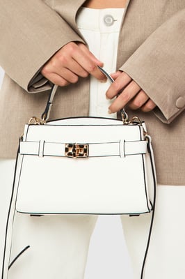 Buckle Strap Detail Mini Bag