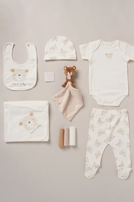 Cotton 10-Piece Baby Gift Set