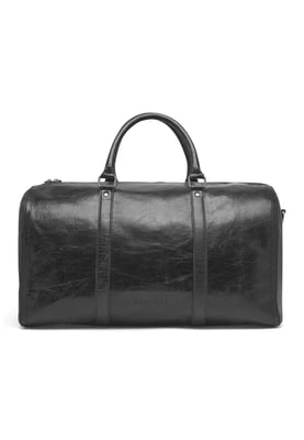 Real Leather Minimal Weekend Bag