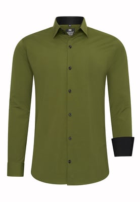 Zakelijk overhemd S - 6XL Slim Fit Premium Katoen-Stretch
