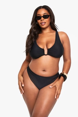 Plus Swimwear Essentials High Waist Brief