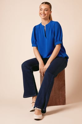 Puff Sleeve Overhead Shirt
