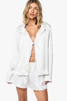 Bridal Satin Shirt