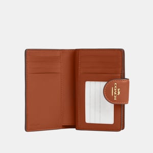 Medium Corner Zip Wallet in Smooth Grain Leather