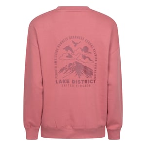 Mountain Warehouse Dames Lake District Graphic Sweatshirt (Licht Roze)