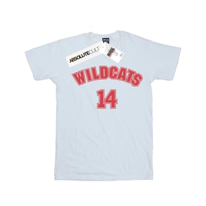 Disney High School Musical The Musical Wildcats 14 T-shirt för herrar (Vit)