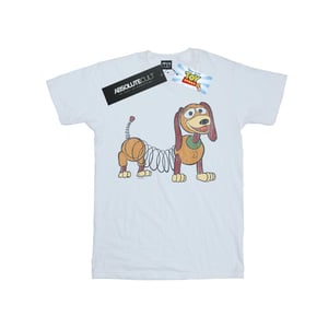 Disney Mens Toy Story 4 Slinky Pose T-Shirt (White)