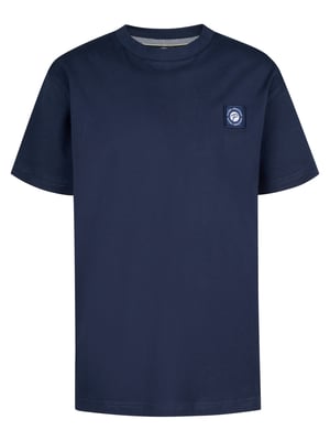 Petrol Industries - Jongens Logo T-shirt Seaview - Blauw