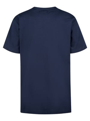 Petrol Industries - Jongens Logo T-shirt Seaview - Blauw