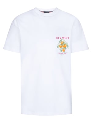 Petrol Industries - Jongens Backprint T-shirt Lime - Wit