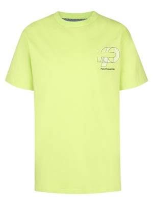 Petrol Industries - Jongens Artwork T-shirt Oceancrest - Geel