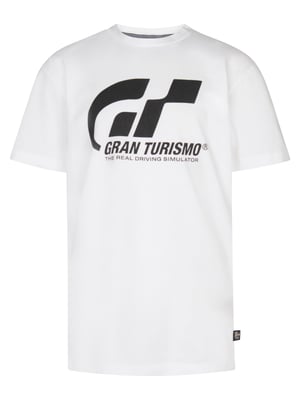 Petrol Industries - Jongens Logo T-shirt Gran Turismo Checkpoint - Wit