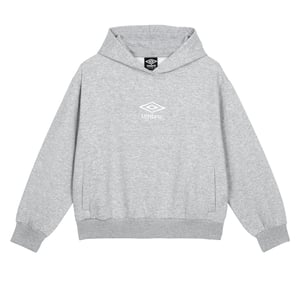Umbro Dames/Dames Core Hoodie (Grijs gemêleerd/wit)