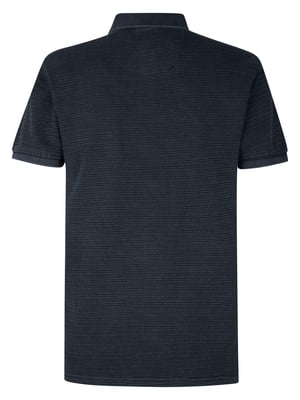 Petrol Industries - Heren Klassieke Polo Harborstone - Blauw
