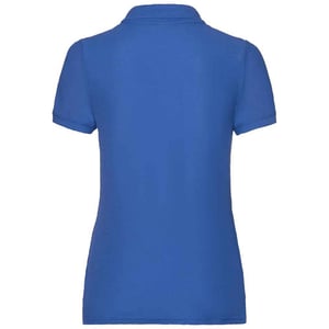 Fruit of the Loom Dames/dames Dame Fit Piqué Polo Shirt (Koningsblauw)