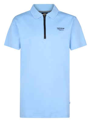 Petrol Industries - Jongens Sportieve Polo Ripple - Blauw