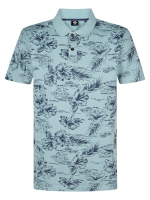 Petrol Industries - Heren Piqué Polo Shellway - Blauw