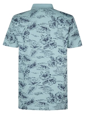 Petrol Industries - Heren Piqué Polo Shellway - Blauw