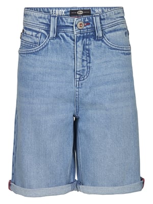 Petrol Industries - Jongens Lenox Loose Fit Denim Short Papaya - Blauw
