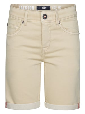 Petrol Industries - Jongens Jackson Gekleurde Denim Short Nautica - Bruin