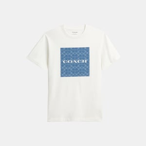 Denim Signature Square T-Shirt
