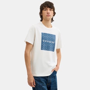 Denim Signature Square T-Shirt