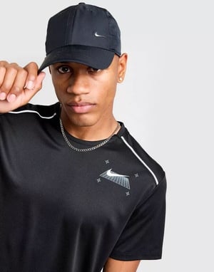 Nike Miler Men’s Short Sleeve Running T-Shirt Black