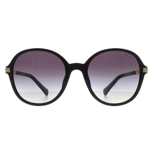 Ralph By Ralph Lauren Round Womens Shiny Black Grey Gradient RA5297U