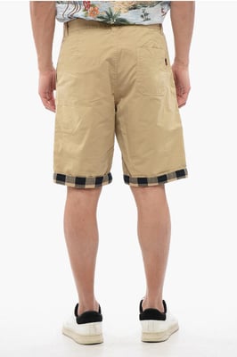 Vändbara Bufallo Shorts i Beige