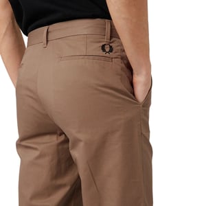 Fred Perry Classic Trouser Shaded Stone Brown Broek Heren