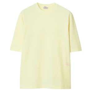 Burberry randig sorbet gul t-shirt