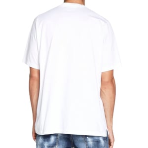 Dsquared2 Maple Leaf On Front White T-Shirt