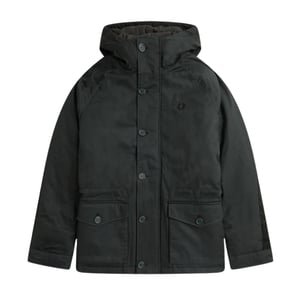 Fred Perry Short Snorkel Night Green Parkajacka
