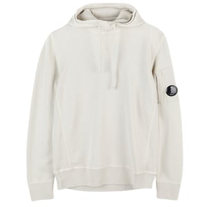 CP Company Lens Arm Beige Hoodie Heren