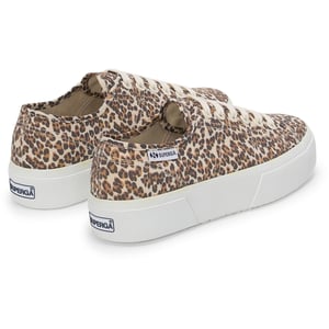 Superga 2740 Leopard Print Canvas Damesluipaard Sneakers