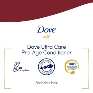Dove Nourishing Conditioner Pro-Age for Brittle & Damaged Hair, 350ml