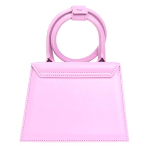 Jacquemus Le Chiquito Noeud ljusrosa väska