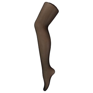 Ladies Black Soft Fishnet Stockings