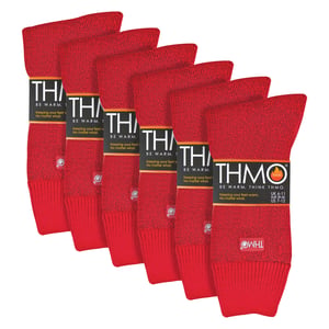 6 Pairs Mens Soft Breathable Thermal Socks