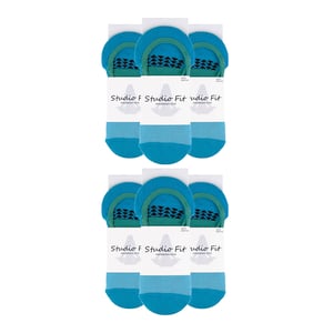 6-Pack Dames Antislip Yoga Sokken Met Bandjes
