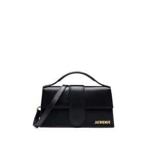 Jacquemus Le Grand Bambino Läderväska - Gyllene Logotyp