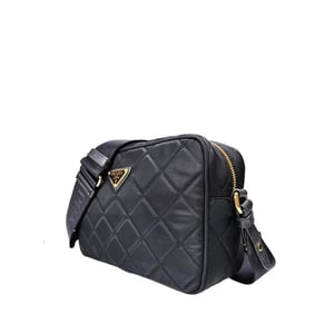 PRADA gewatteerde nylon cameratas