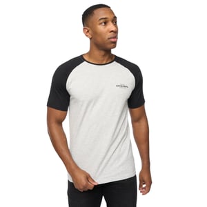 Crosshatch Heren Meza T-Shirt (Grijs Marl/Zwart)