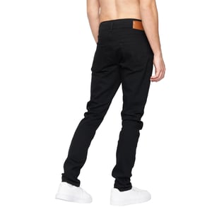 Duck and Cover Heren Overburg Slim Jeans (Zwart)