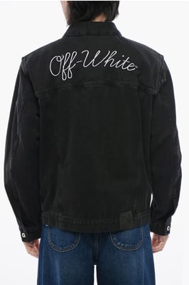 Embroidered VARISTY Denim Jacket
