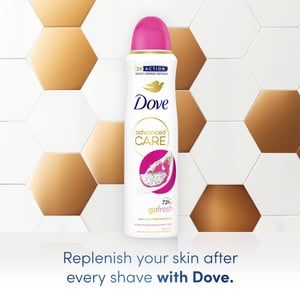 Dove Anti-Perspirant Deodorant Go Fresh with 72Hrs Protection 200ml, 6 Pack