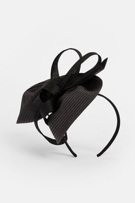Asymmetric Bow Headband Fascinator