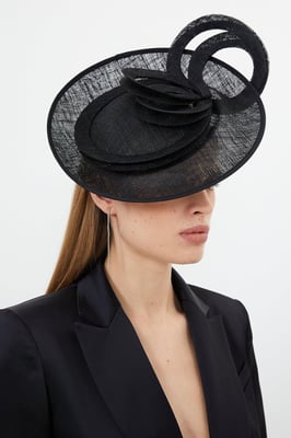 Asymmetric Disc Headband Fascinator